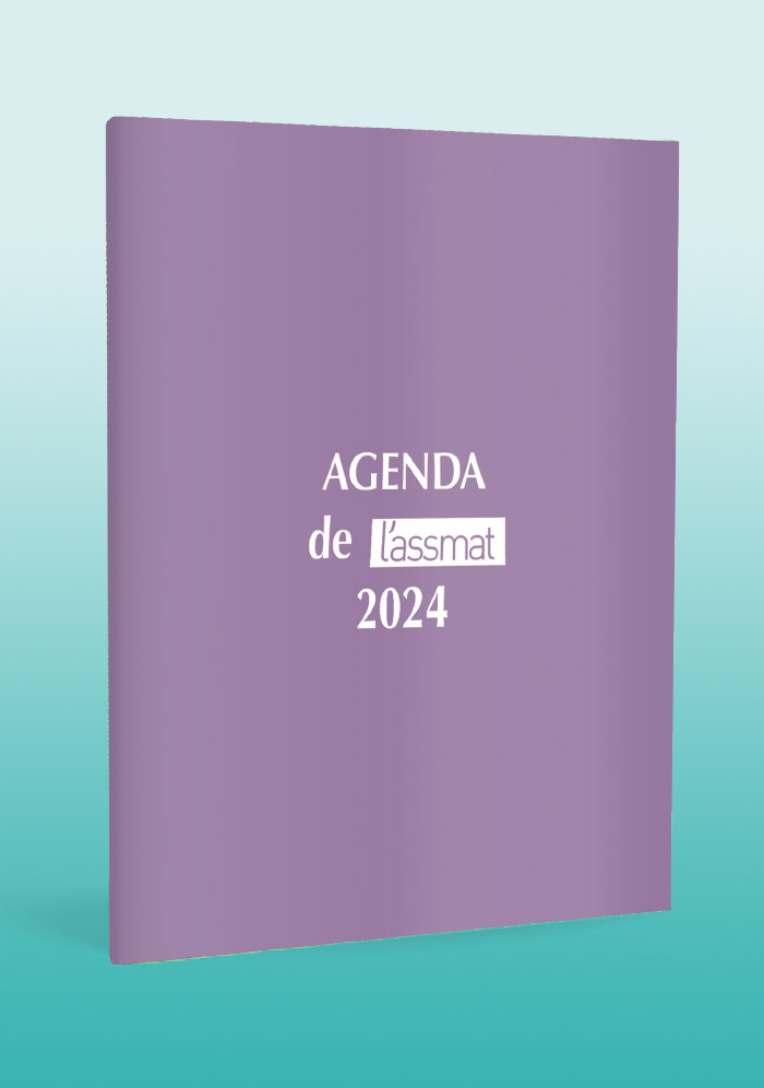 Agenda de l'assmat 2024 - Nouvelle édition