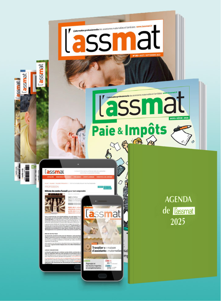 Pack L'assmat - Formule Intégrale - 6 n° - 1 an + Agenda