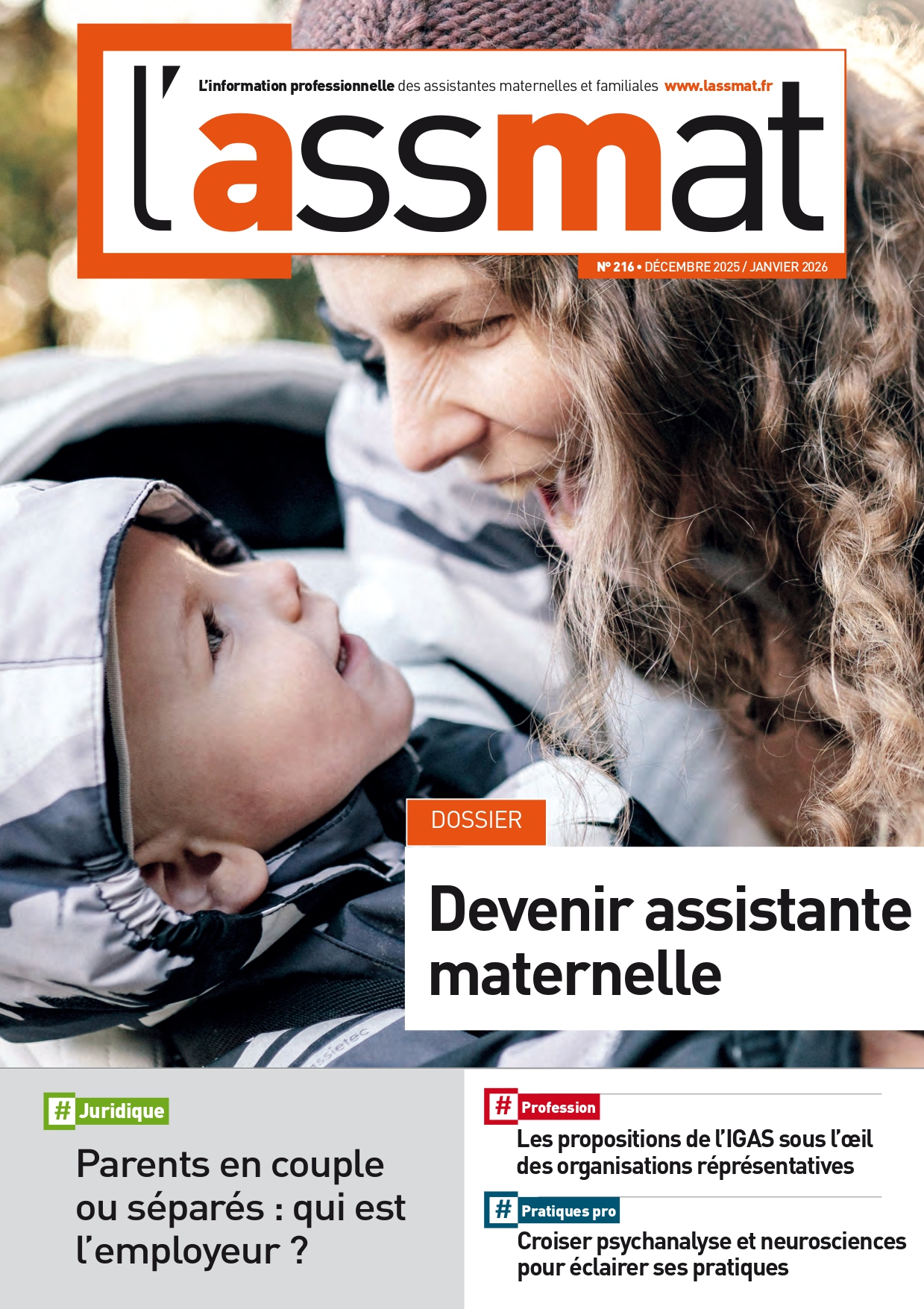 L'assmat n°216 décembre 25/janvier 26
