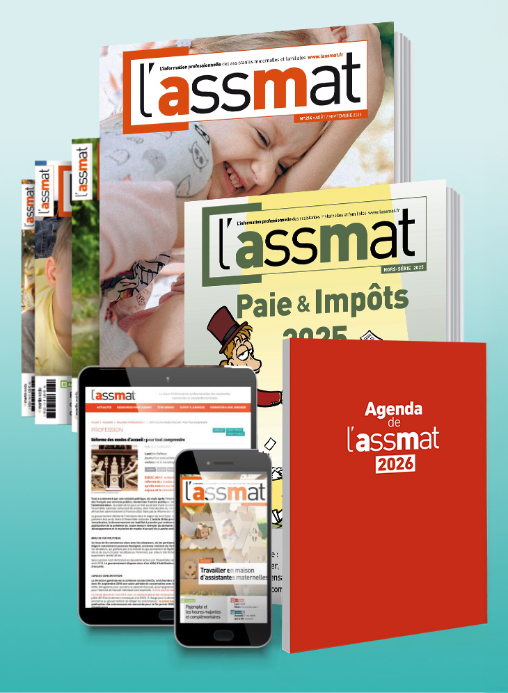 Pack L'assmat - Formule Intégrale - 6 n° - 1 an + Agenda